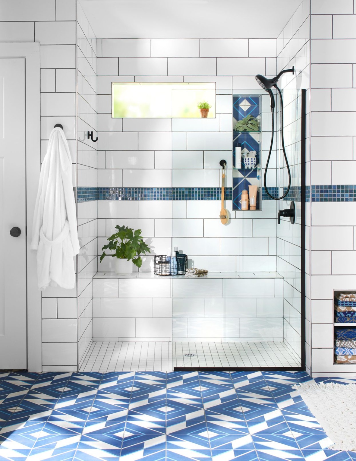 shower tile design ideas Niche Utama Home  Stunning Shower Tile Ideas for a Standout Bathroom