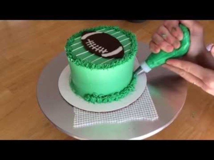 Fußball kuchen deko