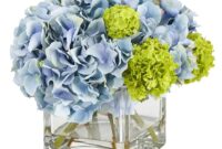 Hydrangea artificial arrangement